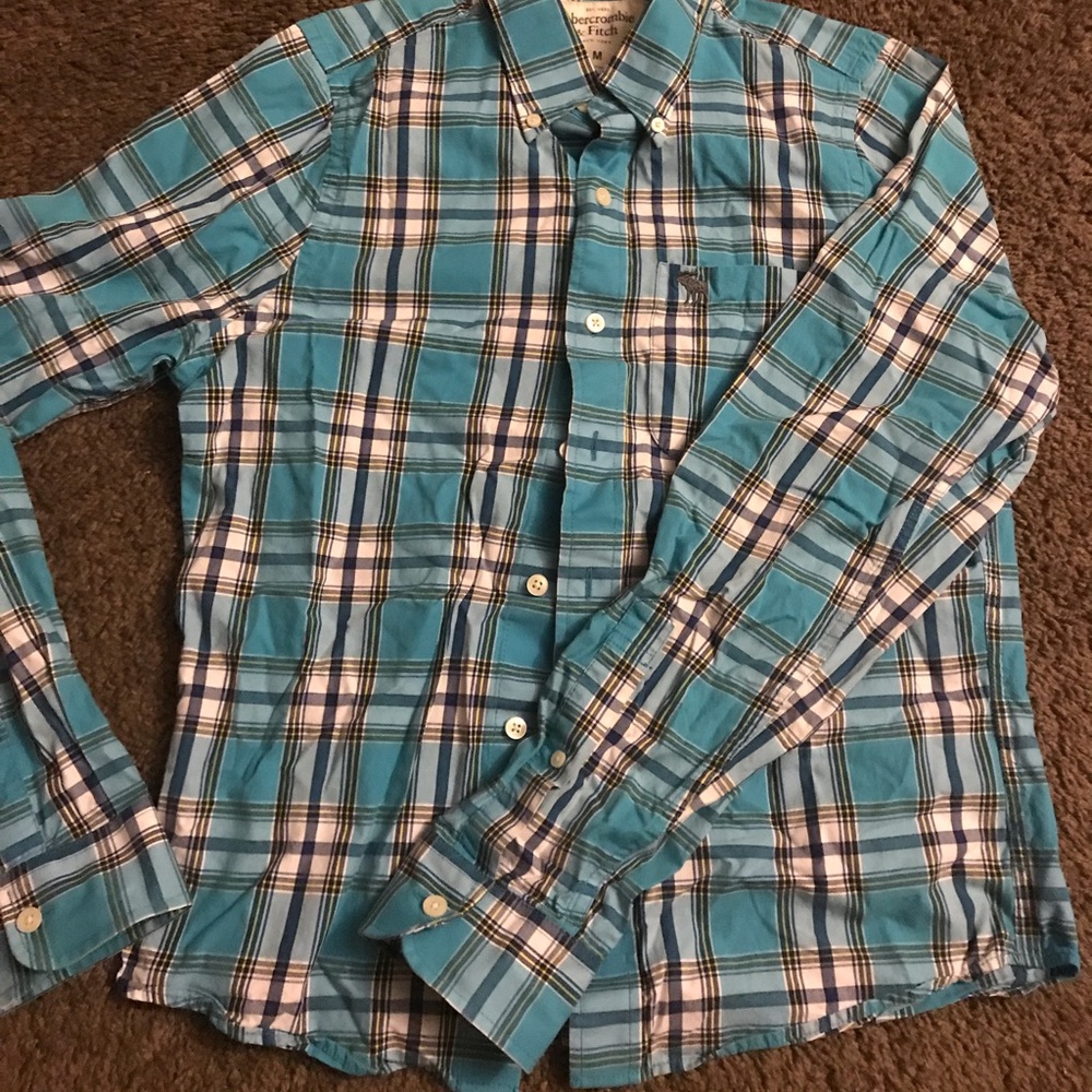 Abercrombie & Fitch long sleeve flannel button up.